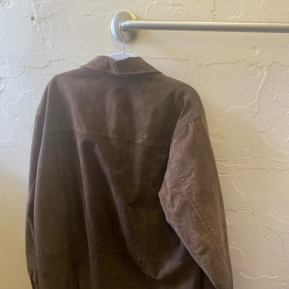 BostonHarbour XL 100% Cowhide Brown leather jacket